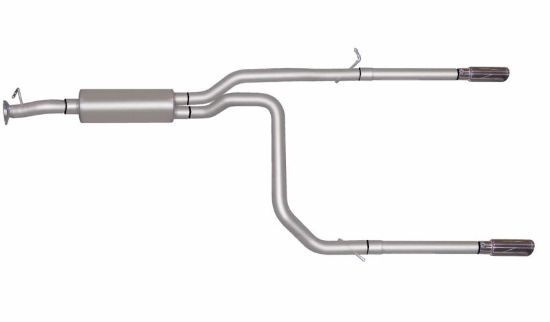 Gibson 65608 | 00-05 Chevrolet Astro Base 4.3L 2.5in Cat-Back Dual Split Exhaust - Stainless; 2000-2005