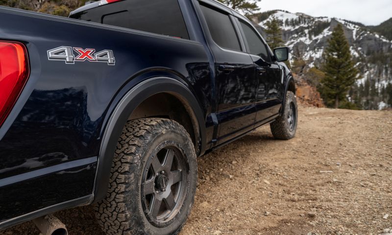 Bushwacker 2013002 | 2019 Ford Ranger OE Style Fender Flares 2pc Rear Crew Cab / Extended Cab Pickup - Blk; 2019-2019