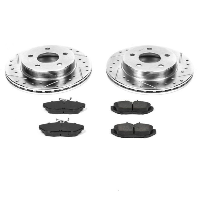 PowerStop k1297 | Power Stop 93-97 Ford Thunderbird Rear Z23 Evolution Sport Brake Kit; 1993-1997