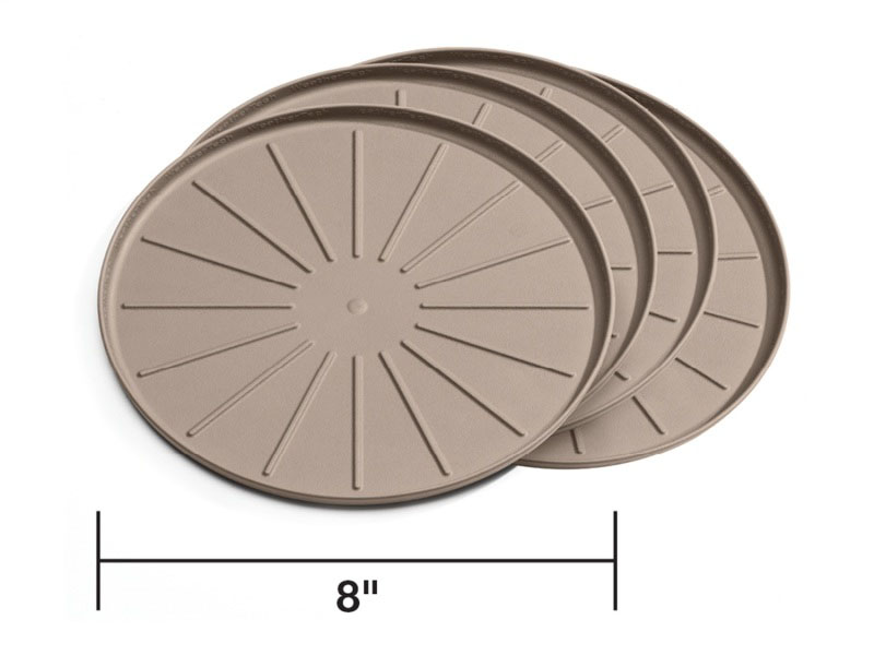 WeatherTech 8a8csttn | Round Coaster Set - Tan - Set of 8