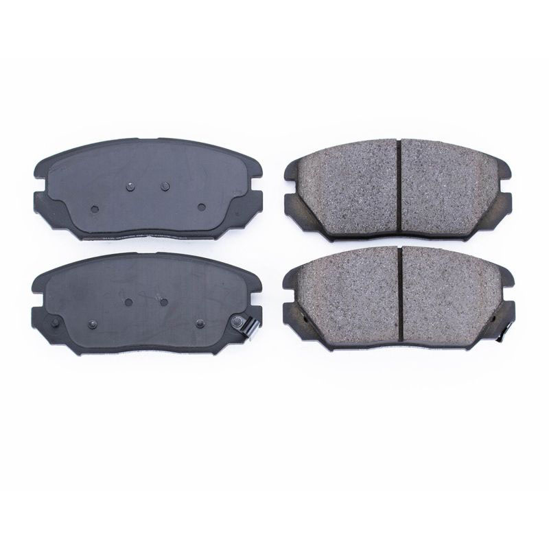 PowerStop 161125 | Power Stop 06-11 Hyundai Azera Front Z16 Evolution Ceramic Brake Pads; 2006-2011