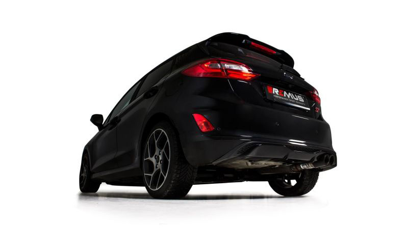 Remus 202519 0500 | Ford Fiesta St Plus Mk8 Type Jhh 5 Door 01/2019 1.5L Turbo 146 kw (Yzja With GPF) Axle Back; 2019-2019