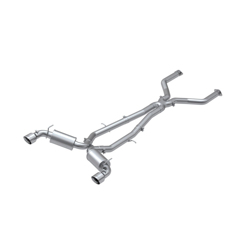 MBRP s4404304 | 17-19 Infiniti Q60 3.0L RWD/AWD Cat Back Dual Rear; 2017-2019