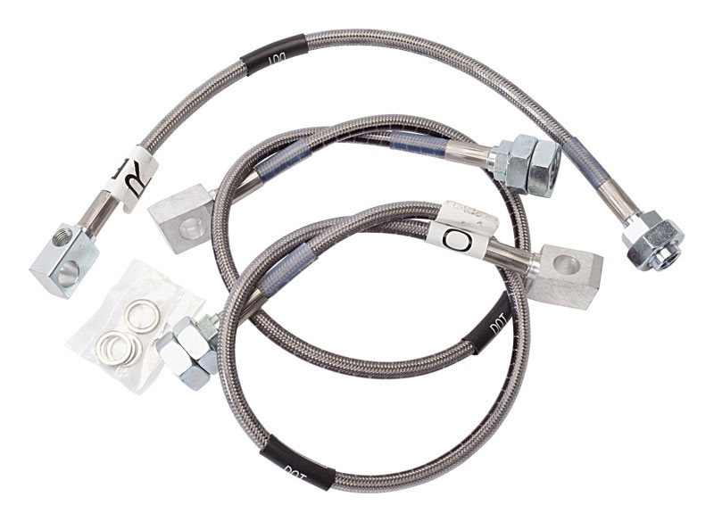 Russell 672300 | Performance 73-78 GM C-10/C-20 P/U/ Blazer/ Suburban 2WD Brake Line Kit; 1973-1978