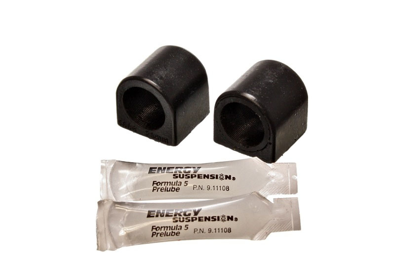 Energy Suspension 8.5134g | 87-92 Toyota Supra Black 23mm Rear Sway Bar Bushing Set; 1987-1992