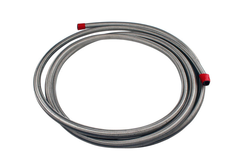 Aeromotive 15706 | SS Braided Fuel Hose - AN-08 x 12ft