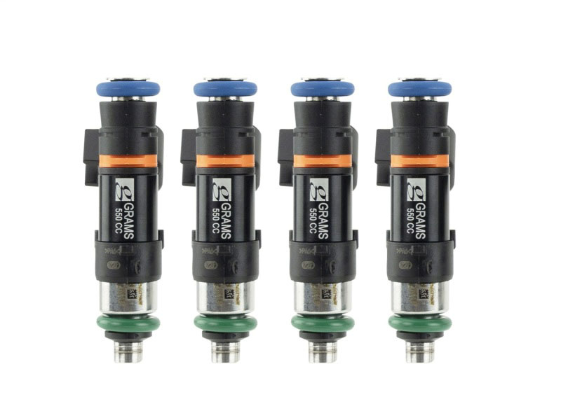 Grams Performance g2-0550-1200 | 02-11 Subaru WRX / 07+ STI / 07-11 Legacy 550cc Fuel Injectors (Set of 4); 2002-2011