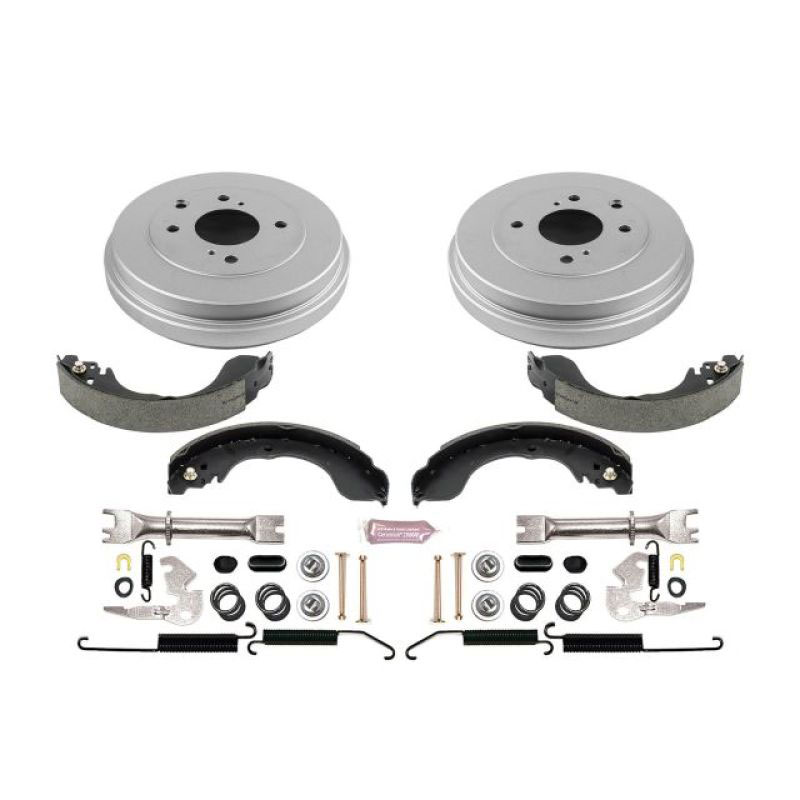 PowerStop koe15404dk | Power Stop 10-14 Nissan Cube Rear Autospecialty Drum Kit; 2010-2014