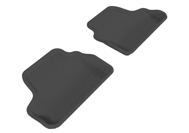 3D Maxpider l1bm02421509 | 3D MAXpider 2007-2013 BMW 3 Series E93 Kagu 2nd Row Floormats - Black; 2007-2013