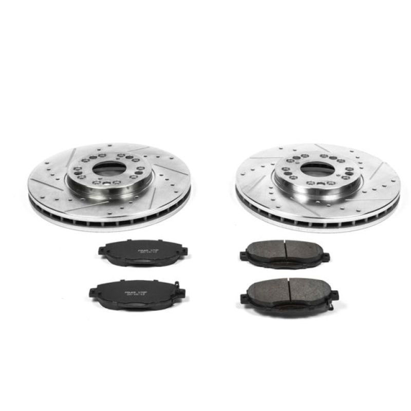 PowerStop k1073 | Power Stop 99-00 Lexus SC300 Front Z23 Evolution Sport Brake Kit; 1999-2000