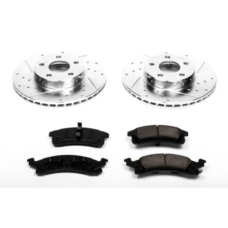 PowerStop k3156 | Power Stop 90-98 Buick Skylark Front Z23 Evolution Sport Brake Kit; 1990-1998