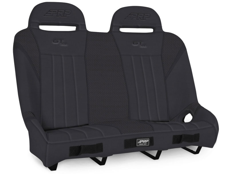 PRP Seats a60-201 | PRP Polaris RZR GT/S.E. Suspension Bench- All Black; 2014-2022