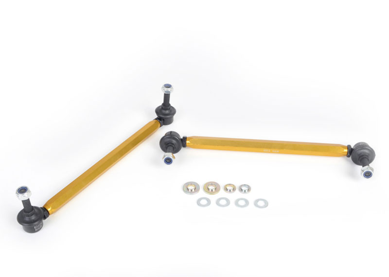 Whiteline klc154 | 05+ BMW 1 Series/3/05-10/11 3 Series Front Swaybar - Link Assembly H/Duty Adj Steel Bal; 2005-2021