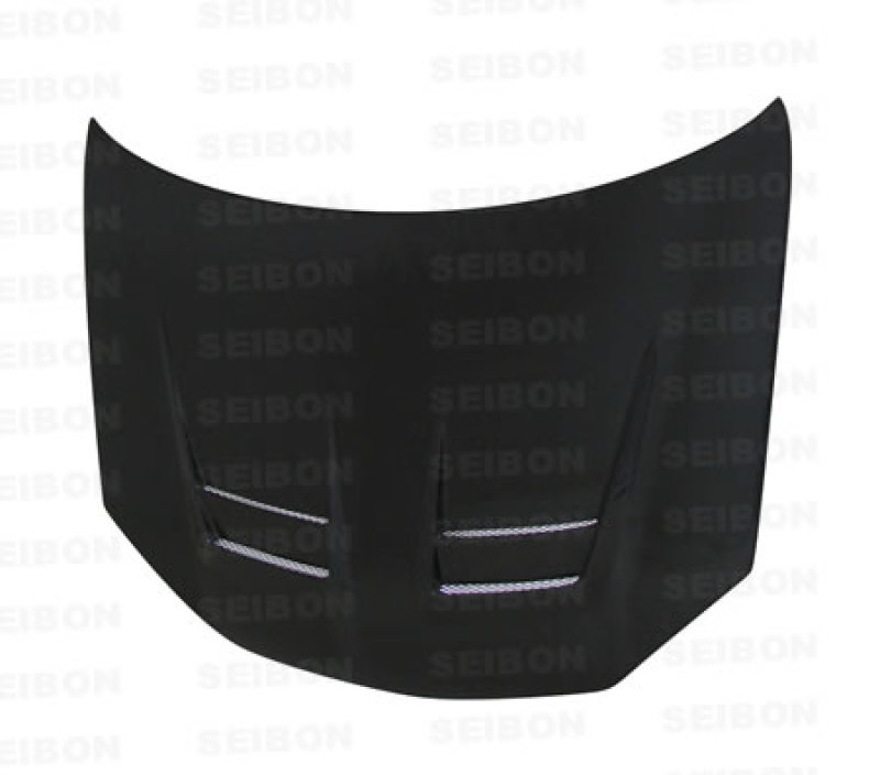 Seibon HD0607VWGTIB-DV | Carbon Fiber Dv Style Hood Volkswagen Golf Gti (1k Or Mk5) (Shaved Emblem); 2006-2009