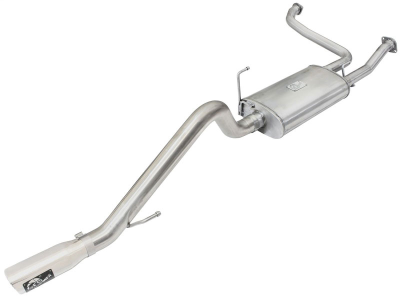 aFe 49-46110-P | MACHForce XP Exhaust Cat-Back 2.5/3in SS-409 w/ Polished Tip 05-15 Nissan Xterra V6 4.0L; 2005-2015