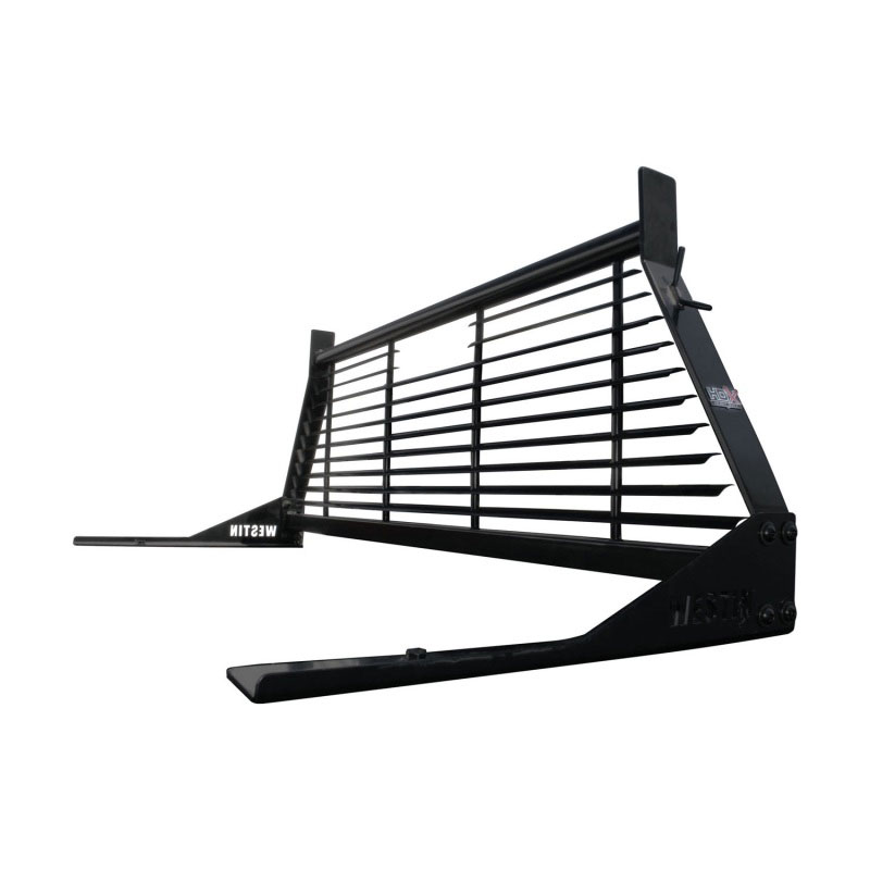 Westin 57-8025 | 1999-2018 Chevrolet/Ford/GMC/Toyota Silverado/Sierra 1500/2500/3500 HD Headache Rack - Black; 1999-2018