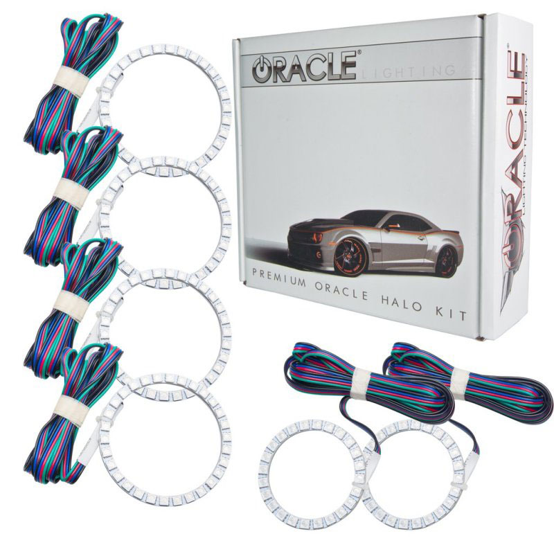 Oracle Lighting 2216-335 | Oracle Cadillac Escalade 07-13 Halo Kit - ColorSHIFT w/ BC1 Controller; 2007-2013