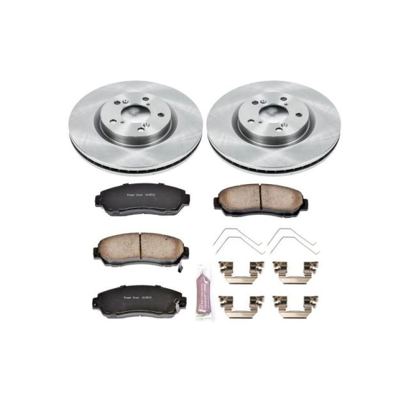 PowerStop koe5857 | Power Stop 11-14 Honda Odyssey Front Autospecialty Brake Kit; 2011-2014