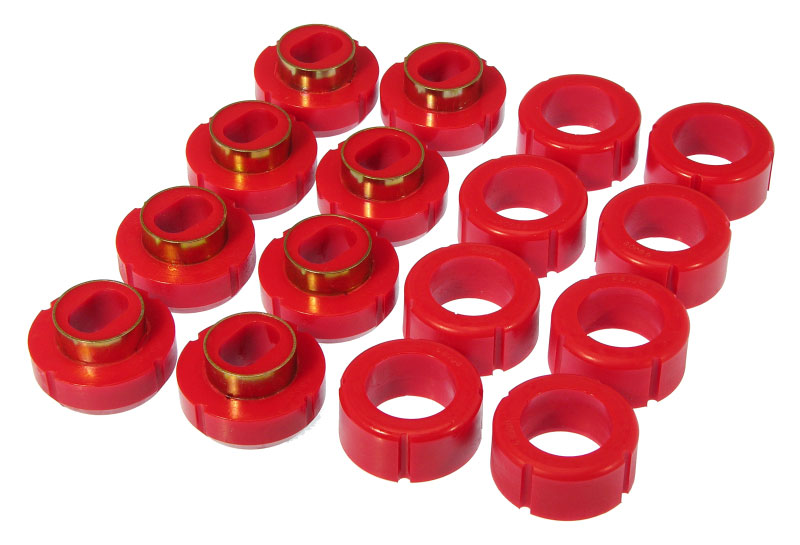 Prothane 7-111 | 81-91 GM Crew 2/4wd Cab Mount - Red; 1981-1991