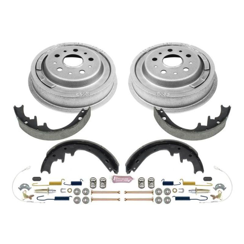 PowerStop koe15268dk | Power Stop 62-68 Ford Fairlane Rear Autospecialty Drum Kit; 1962-1968