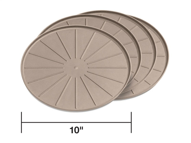 WeatherTech 8a10csttn | Round Coaster Set - Tan - Set of 10