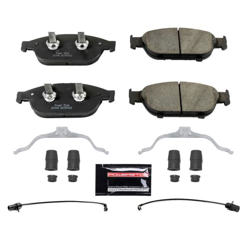 PowerStop z23-1549 | Power Stop 16-18 Audi A6 Front Z23 Evolution Sport Brake Pads w/Hardware; 2016-2018