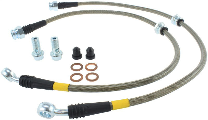 Stoptech 95045501 | StopTech Stainless Steel Rear Brake lines for 03 MazdaSpeed Protege; 2003-2003