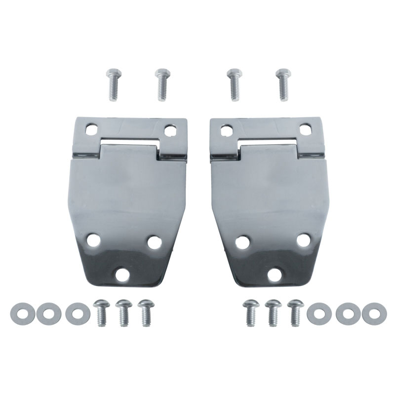 Rugged Ridge 11115.01 | 76-86 Jeep CJ Stainless Steel Hardtop Liftgate Hinge Kit; 1976-1986