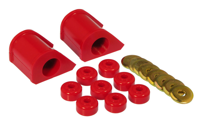 Prothane 6-1142 | 86-95 Ford Taurus Rear Sway Bar Bushings - 1 1/8in - Red; 1986-1995