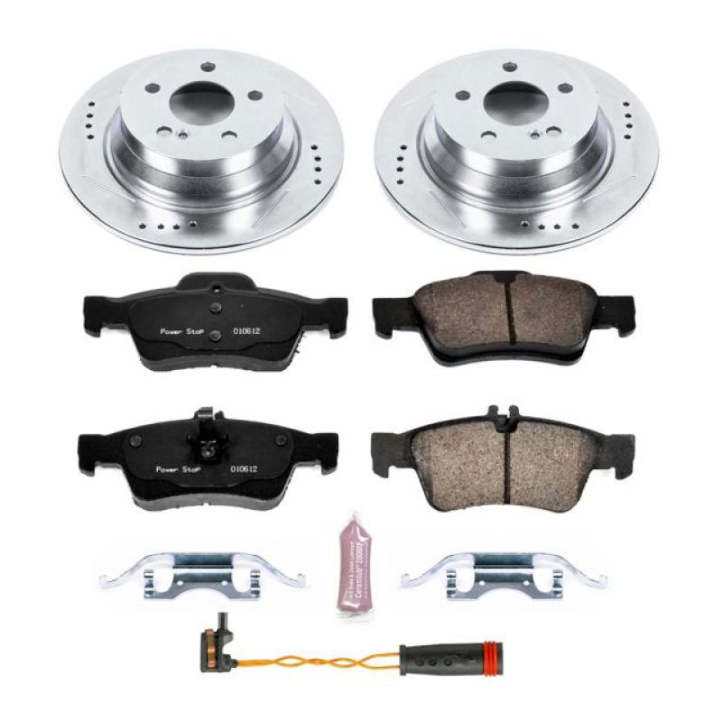 PowerStop k5320 | Power Stop 03-09 Mercedes-Benz E320 Rear Z23 Evolution Sport Brake Kit; 2003-2009