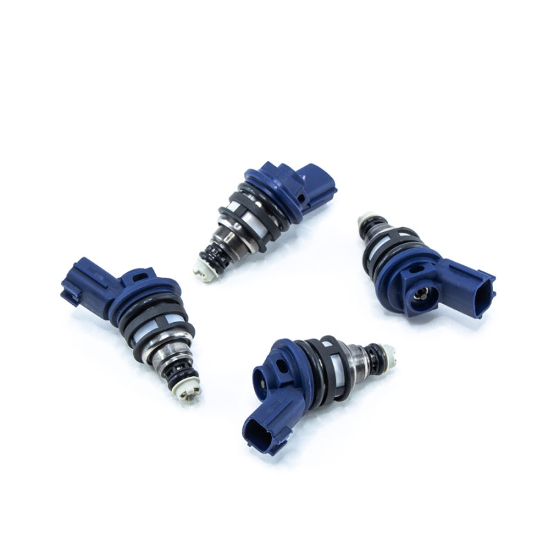 DeatschWerks 02J-01-0950-4 | Nissan G20 / SR20 / 240sx 950cc Side Feed Injectors; 1990-1998