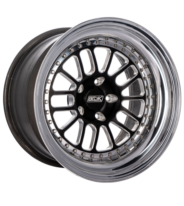 Belak Wheels 15095120s26bsnbl | Belak 15x9 / 6in BS / 5x120 BP / High Pad / Series 2 Wheel - Non-Beadlock