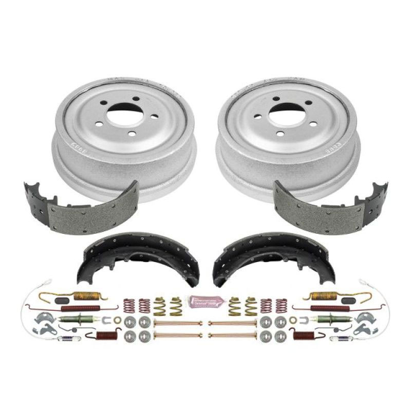 PowerStop koe15265dk | Power Stop 98-09 Ford Ranger 4WD Rear Autospecialty Drum Kit; 1998-2009