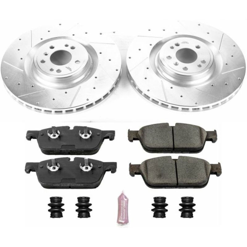 PowerStop k6901 | Power Stop 13-16 Mercedes-Benz GL550 Front Z23 Evolution Sport Brake Kit; 2013-2016