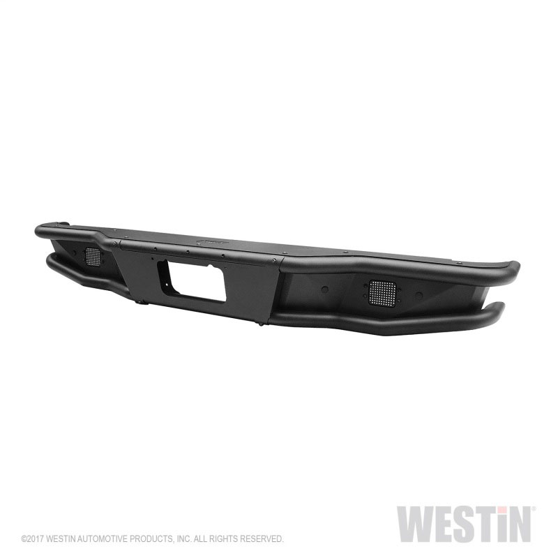 Westin 58-81005 | 2016-2018 Chevrolet Silverado 1500 Outlaw Rear Bumper - Textured Black; 2016-2018