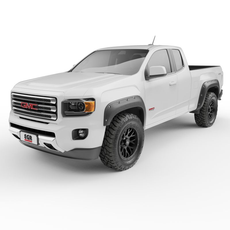 EGR blf1021 | 15-22 GMC Canyon SLT/SLE Denali Baseline Bolt Style Fender Flares Set of 4; 2015-2022