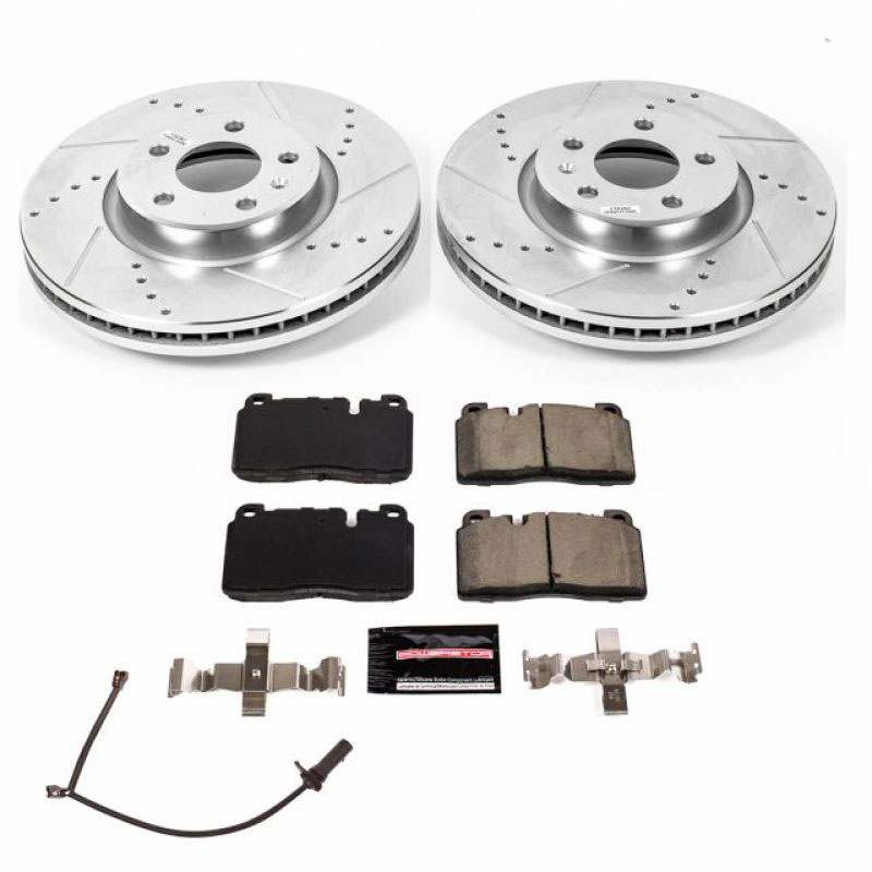 PowerStop k7072 | Power Stop 2013 Audi Q5 Front Z23 Evolution Sport Brake Kit; 2013-2013