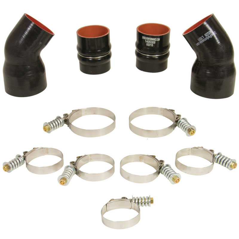 BD Diesel 1045210 | Intercooler Hose/Clamp Kit - Dodge 1994-2002; 1994-2002