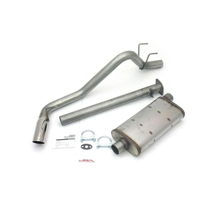 JBA 40-9015 | 00-04 Toyota Tacoma (Xtra Cab) 3.4L 409SS Pass Side Single Exit Cat-Back Exhaust; 2000-2004