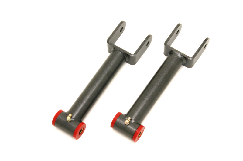 BMR Suspension UTCA001H | BMR Fixed Stock Length Upper Control Arms Black Hammertone; 1994-1996