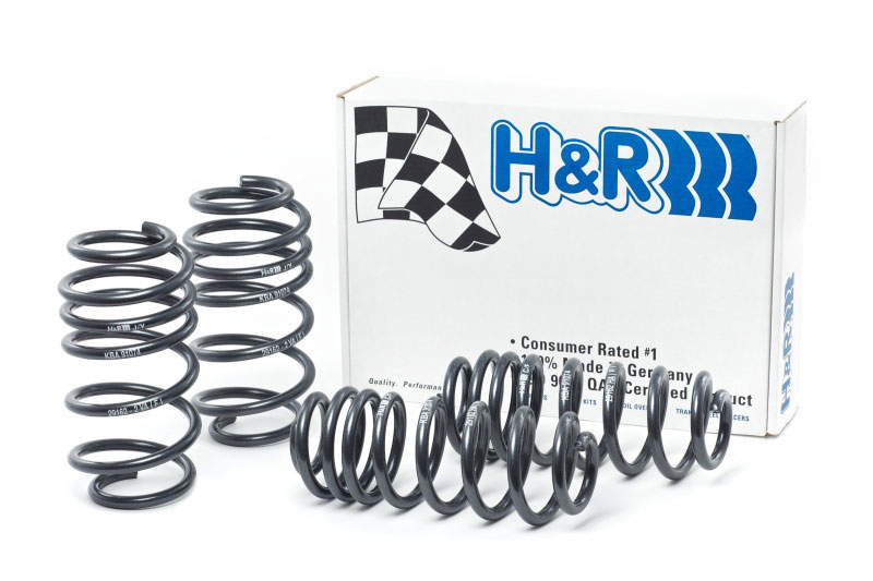 H&R 54763 | H&R 12-15 Volkswagen Passat Sedan 2.5L/1.8T/TDI Sport Spring; 2012-2015