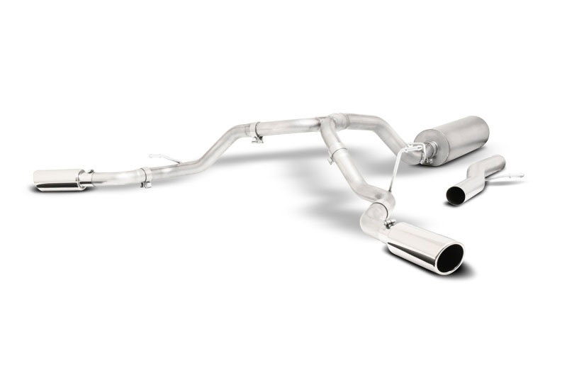 Gibson 65683 | 21-22 GMC Yukon/Chevy Tahoe 5.3L 2/4WD Cat-Back Dual Extreme Exhaust System - Stainless; 2021-2022