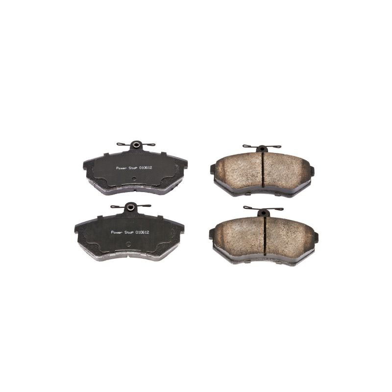 PowerStop 16696 | Power Stop 95-02 Volkswagen Cabrio Front Z16 Evolution Ceramic Brake Pads; 1995-2002