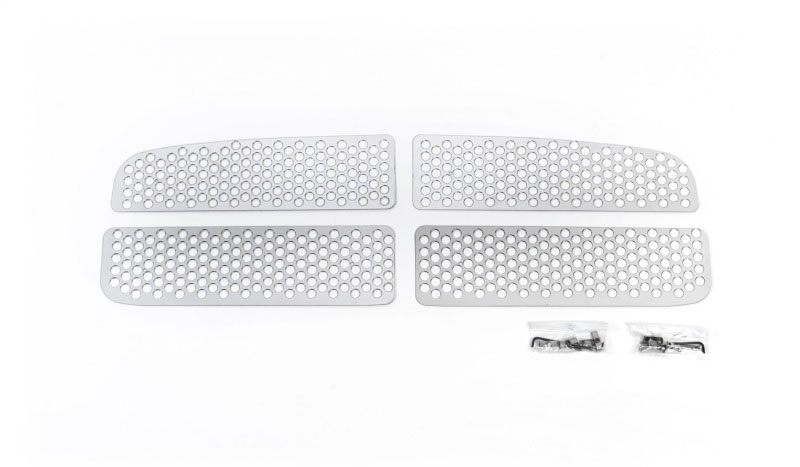 Putco 84132 | 03-05 Ram 2500/3500 Punch Stainless Steel Grilles; 2003-2005