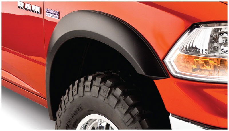 Bushwacker 50035-02 | 09-18 Dodge Ram 1500 Extend-A-Fender Style Flares 2pc - Black; 2009-2018