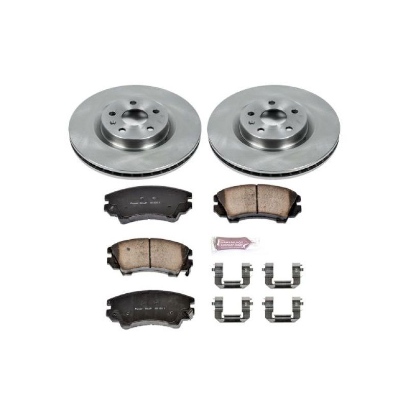 PowerStop koe5948 | Power Stop 11-17 Chevrolet Caprice Front Autospecialty Brake Kit; 2011-2017