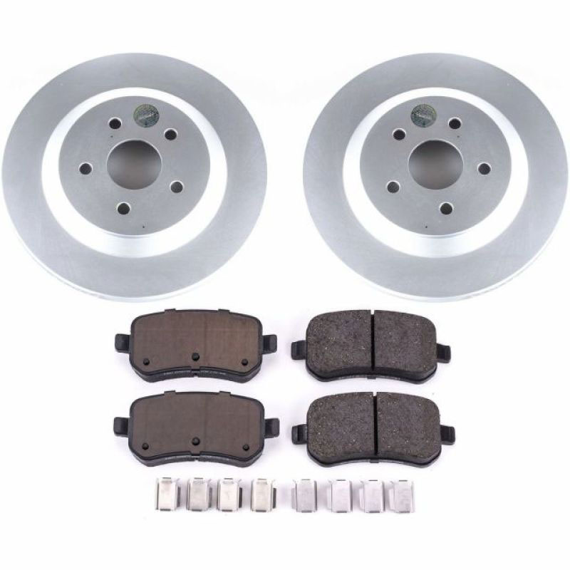 PowerStop crk3061 | Power Stop 04-07 Ford Freestar Rear Z17 Evolution Geomet Coated Brake Kit; 2004-2007