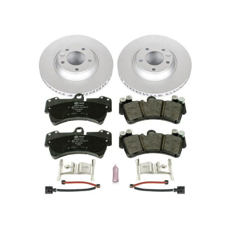 PowerStop esk4558 | Power Stop 07-15 Audi Q7 Front Euro-Stop Brake Kit; 2007-2015