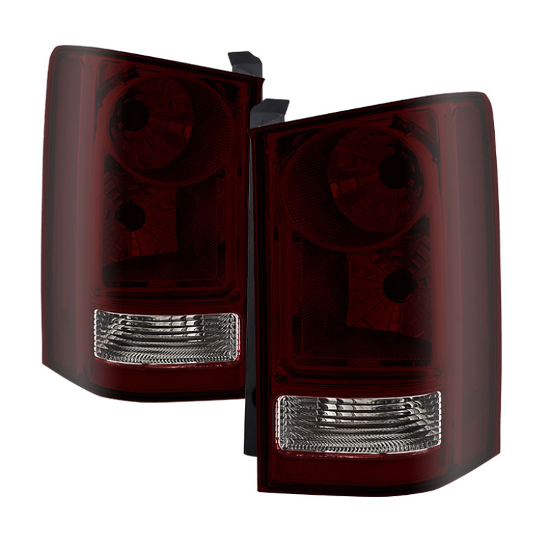 SPYDER 9030604 | Xtune Honda Pilot 09-13 OE Style Tail Lights Red Smoked ALT-JH-HPIL09-OE-RSM; 2009-2013