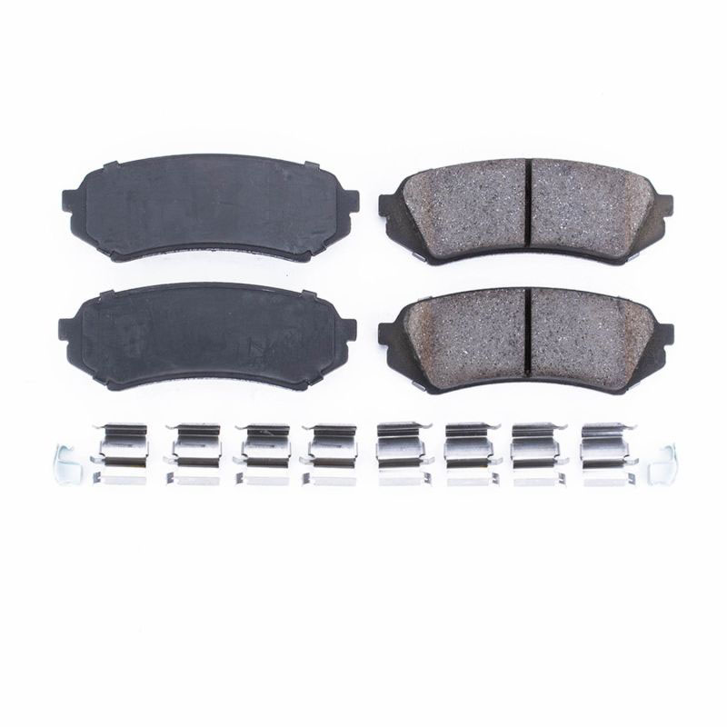 PowerStop 17773 | Power Stop 98-07 Lexus LX470 Rear Z17 Evolution Ceramic Brake Pads w/Hardware; 1998-2007